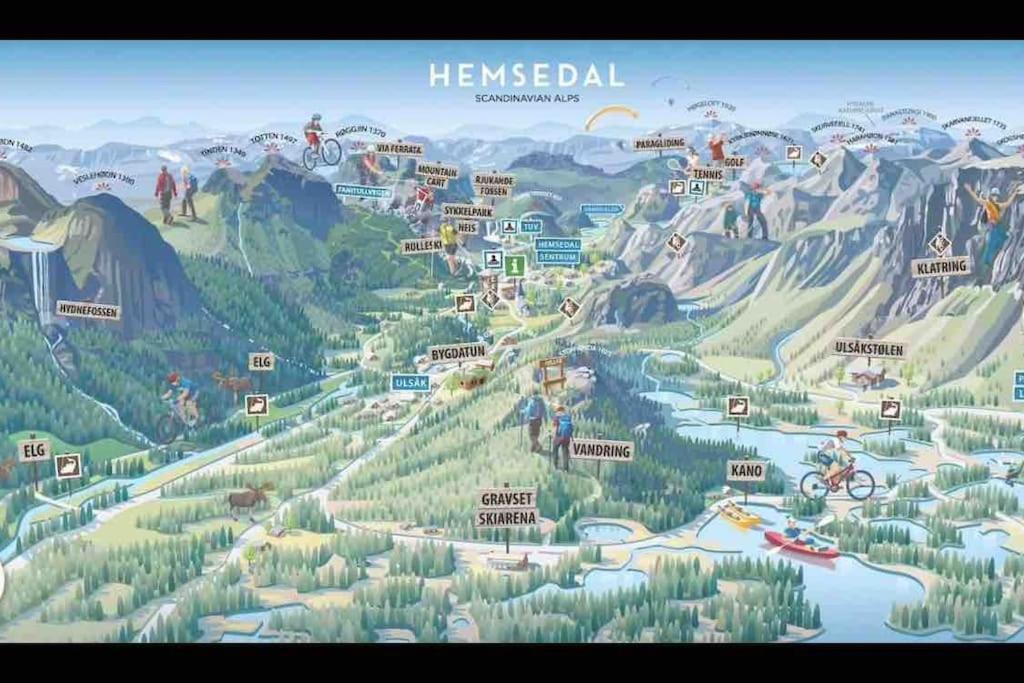 Storehorn Apartments Hemsedal Eksteriør bilde